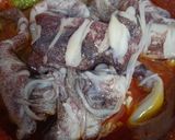 Gambar langkah 2 resipi Kari Sotong.