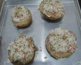 Foto langkah ke 3 dari resep Baked Potato (kentang panggang Brokoli keju).