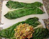Foto del paso 5 de la receta: Calzone en hoja de acelga