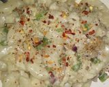 A picture of step 17 of White sauce pasta.