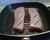 A picture of step 2 of Roast Lamb with Herbed Breadcrumbs.