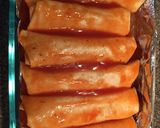A picture of step 5 of Easy Chicken Enchiladas.