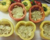 A picture of step 7 of Bell Pepper Gratin Cups.