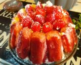 Une image de l'étape 7 de Charlotte aux fraises façon tiramisu.