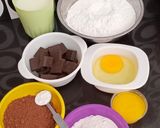 Foto langkah ke 1 dari resep Mochi Coklat Cake.