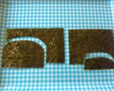 A picture of step 4 of Charaben - Easy Chestnut-Shaped Onigiri.