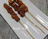 Foto langkah ke 4 dari resep Sate tempe sosis.