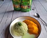 Foto langkah ke 5 dari resep Mango Sticky Rice Matcha.