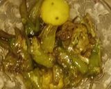 A picture of step 3 of Khatti Mirchi.