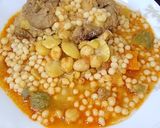 صورة لخطوة 5 من وصفة بركوكس باللحم و القديد 👍😋