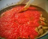 A picture of step 4 of Unstuffed Bell Pepper Soup.