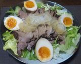 A picture of step 5 of Pork Simmered in Black Tea! Just Simmer and Marinate! An Ultra-Easy Refrigerator Stock Item.