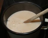 A picture of step 3 of Grandma's Warm Caramel Milk.