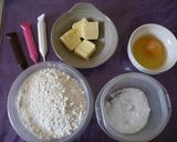 A picture of step 1 of Easy Pancake Mix Cookies.
