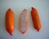 A picture of step 1 of A Wiener Sausage Koinobori (Flying Carp) for Bento.