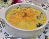 A picture of step 5 of Easy Quiche with Spinach and Bacon.