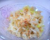 A picture of step 3 of Cabbage Namul.