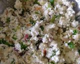 A picture of step 2 of Walnut malai paneer papad kabab.