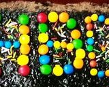 A picture of step 5 of 3 ingredient Oreo Cake/Lockdown Cake🎂🍪🍫.