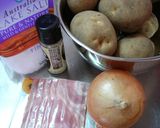 A picture of step 1 of Rösti (Swiss Potato Pancake).