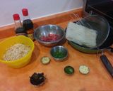 A picture of step 1 of Traditional Japanese Ramen (with beef).