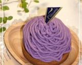 A picture of step 15 of Purple Sweet Potato Mont Blanc Tart.