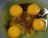 A picture of step 1 of The Golden Ratio for Dashimaki Rolled Omelet.