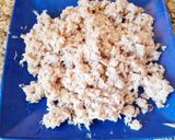 Foto del paso 2 de la receta: Técnica para desmenuzar el cazón