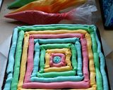 A picture of step 21 of Vickys Lego Cake - Decoration Idea.