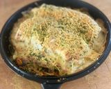 Une image de l'étape 5 de Cabillaud Gratiné Courgettes et Carottes en Tagliatelles Agrémentées de Semoule.