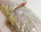 A picture of step 5 of Layered and Steamed Chinese Cabbage Leaves and Pork Mince.