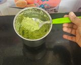 A picture of step 2 of Avocado thepla with with aloo ki sukhi sabji.