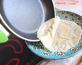A picture of step 7 of Simple Hiroshima-style Okonomiyaki in a Frying Pan.