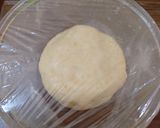 A picture of step 1 of Pumpkin style stuff buns.