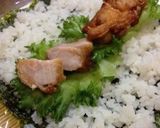 A picture of step 4 of Chicken Karaage Sushi Roll.