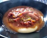 Foto del paso 6 de la receta: Chipirones al vino tinto sobre cama de puré de patatas