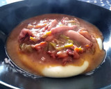 Foto del paso 6 de la receta: Chipirones al vino tinto sobre cama de puré de patatas
