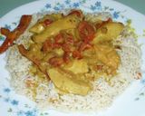 Fűszeres serpenyős csirkemell paprikával és hagymával recept fázis 7 fotója