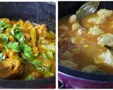 A picture of step 9 of Chickpea Soya Curry.
