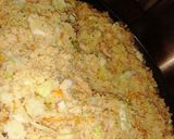 A picture of step 5 of Stir fried couscous.