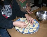 A picture of step 2 of Potato Donuts Using Two Ingredients.