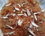 A picture of step 4 of Kunafa swayan.