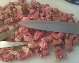 A picture of step 1 of BEEF STEW - OLD RECIPE.