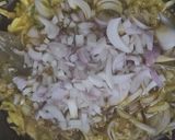 A picture of step 2 of Yam curry.