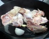A picture of step 1 of Classic Chicken Soup.