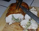 A picture of step 7 of "Chicken Ballontine".