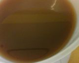 A picture of step 2 of Amazing coffee chocolate orange baileys sorbet/slushie Andrew James recipe book. Slightly adapted..