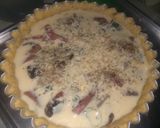 Foto langkah ke 7 dari resep Quiche Lorraine (savory pie) ala perancis.