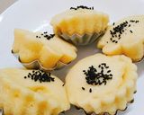 Hình bước làm 4 của món Bánh bông lan hấp Mã Lai