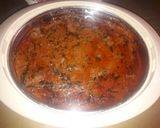 A picture of step 1 of Egusi soup 🥣.